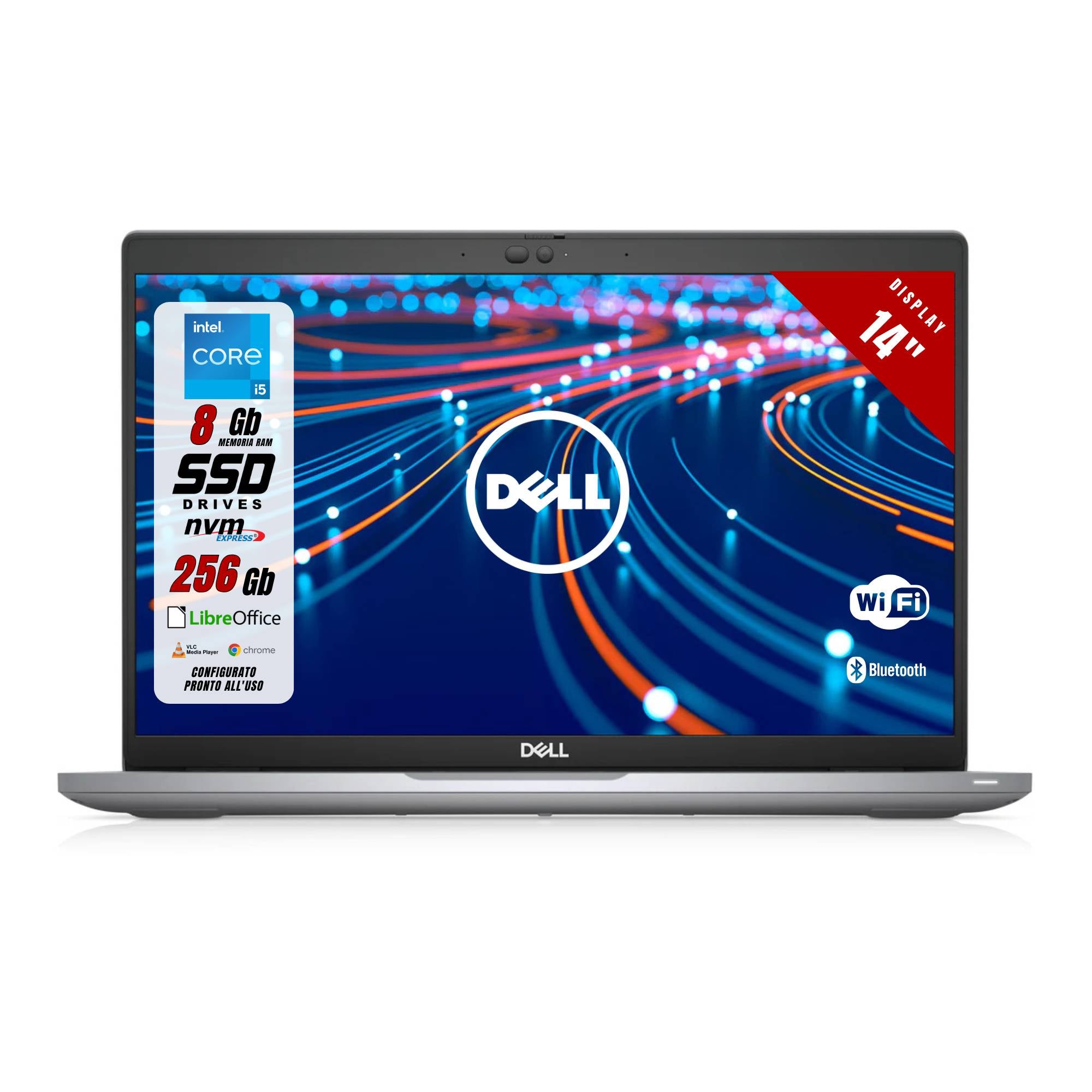 Dell Latitude 5420 | Intel i5‑1135G7 | 8GB RAM | SSD 256GB | 14" Full HD | Windows 11 Pro | Ricondizionato