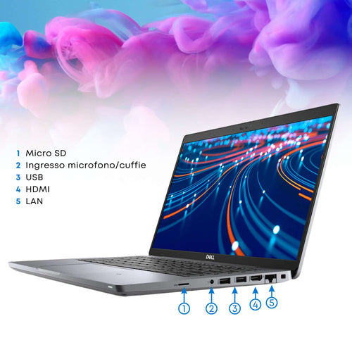 Dell Latitude 5420 | Intel i5‑1135G7 | 8GB RAM | SSD 256GB | 14" Full HD | Windows 11 Pro | Ricondizionato